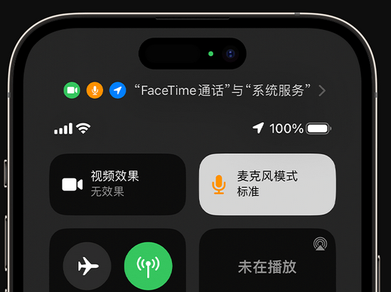 容县苹果授权维修网点分享iPhone在通话时让你的声音更清晰 