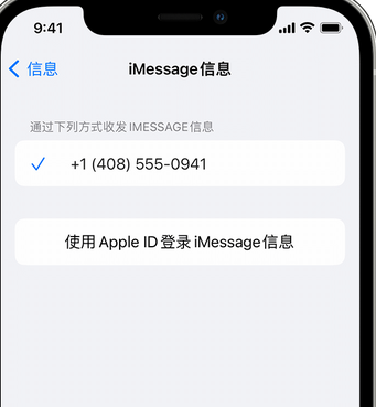 容县apple维修iPhone上无法正常发送iMessage信息 