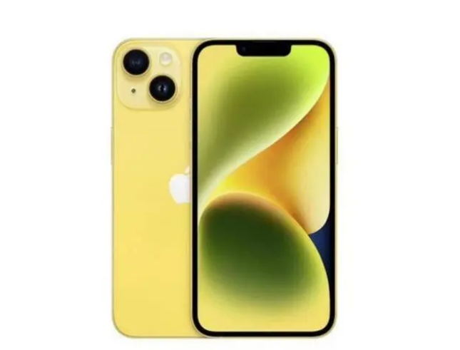 容县苹果维修分享:黄色版iPhone14配置和普通版有不同吗? 