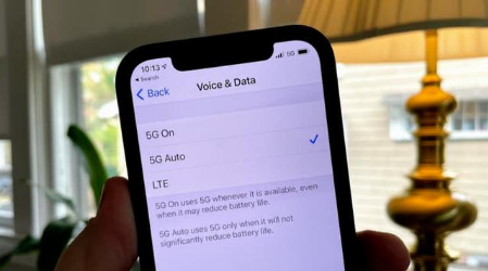 容县苹果手机维修分享iPhone 12如何打开或关闭5G网络 
